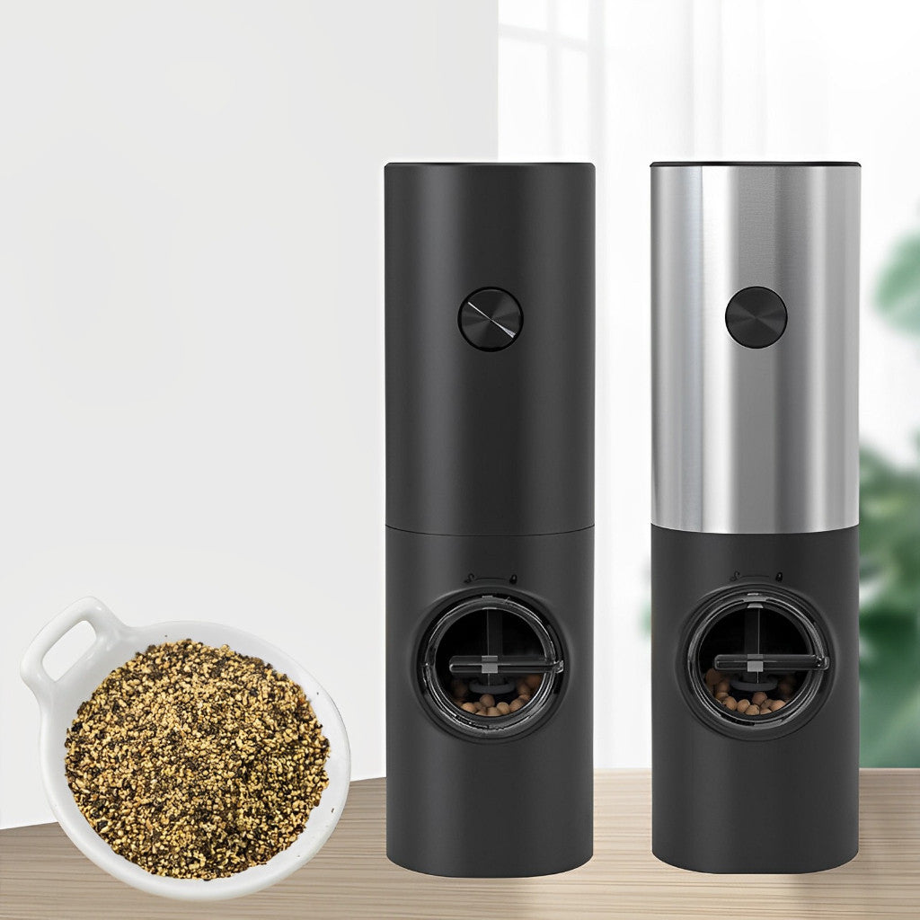 Moedor Elétrico Automático de Sal e Pimenta – Sabor Sempre Fresco