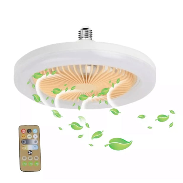 Ventilador de Teto LED – Design Moderno e Conforto para Sua Casa